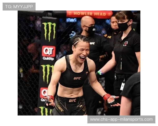 UFC女拳手火爆瞬间：冲上栏杆狂欢的背后故事